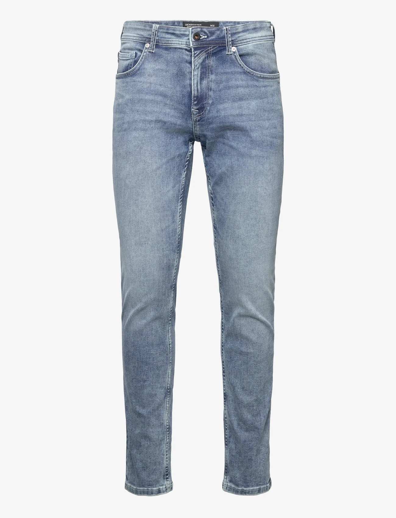 Tom Tailor - DENIM TOM TAILOR slim PIERS - slim fit jeans - used light stone blue denim - 0