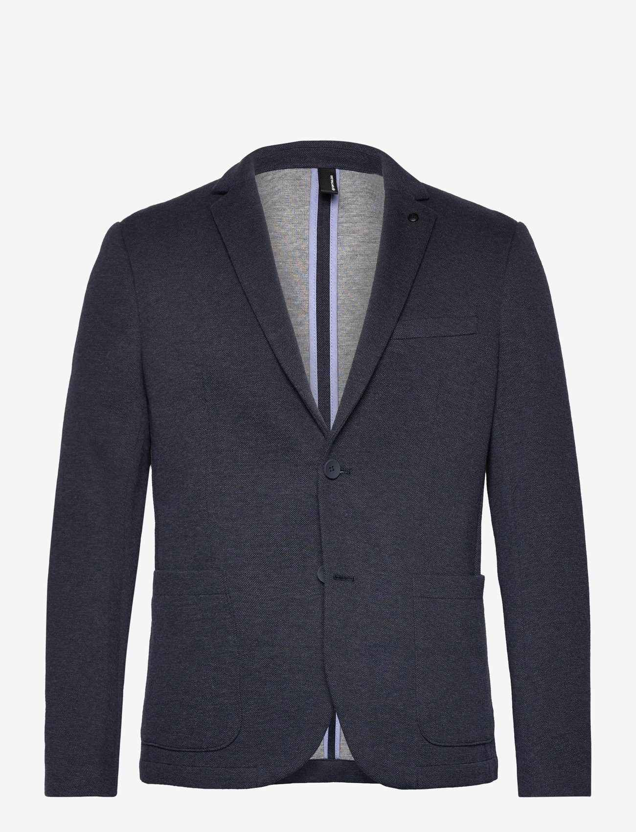 Tom Tailor - piqué blazer - blue classic melange - 0