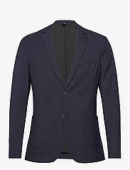 Tom Tailor - performance blazer - dobbeltspente blazere - navy blue houndstooth - 0