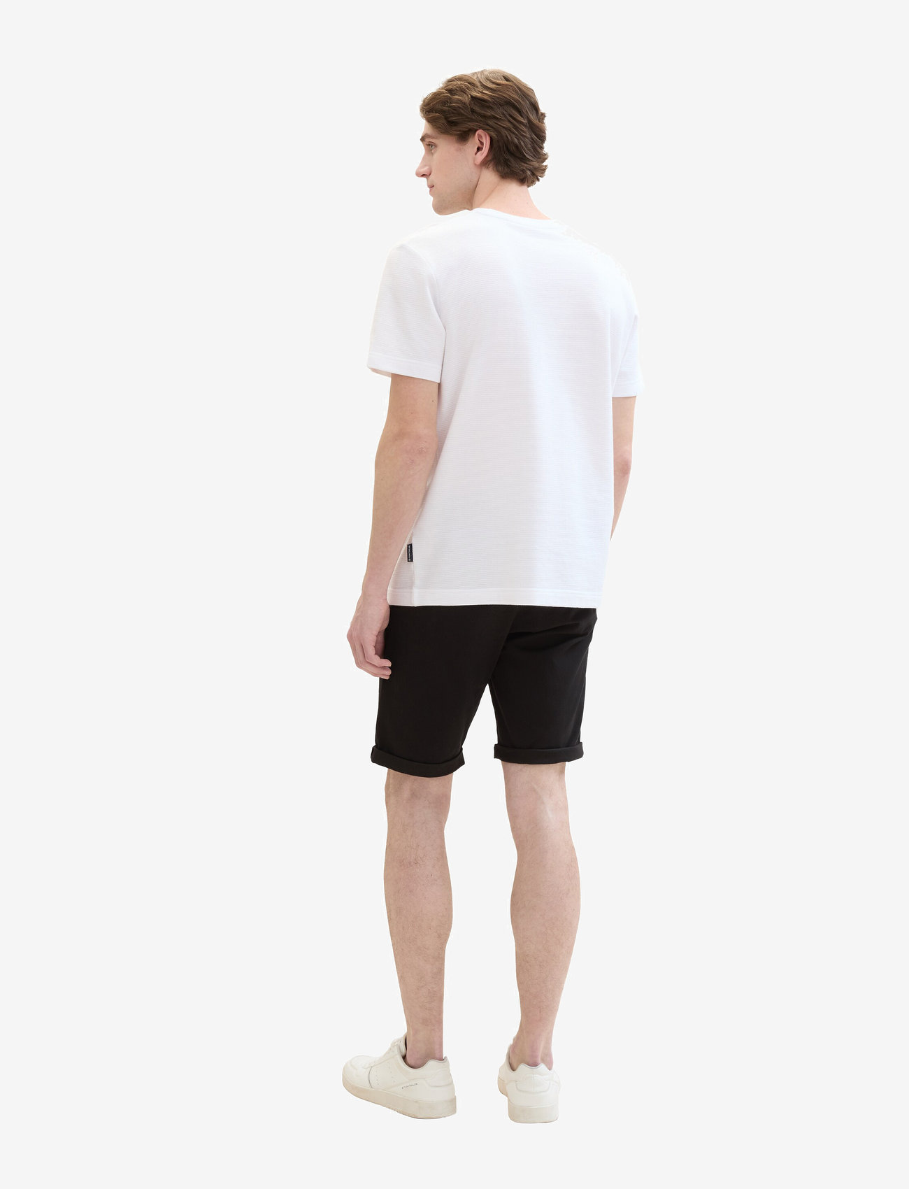 Tom Tailor - slim chino shorts - black - 3