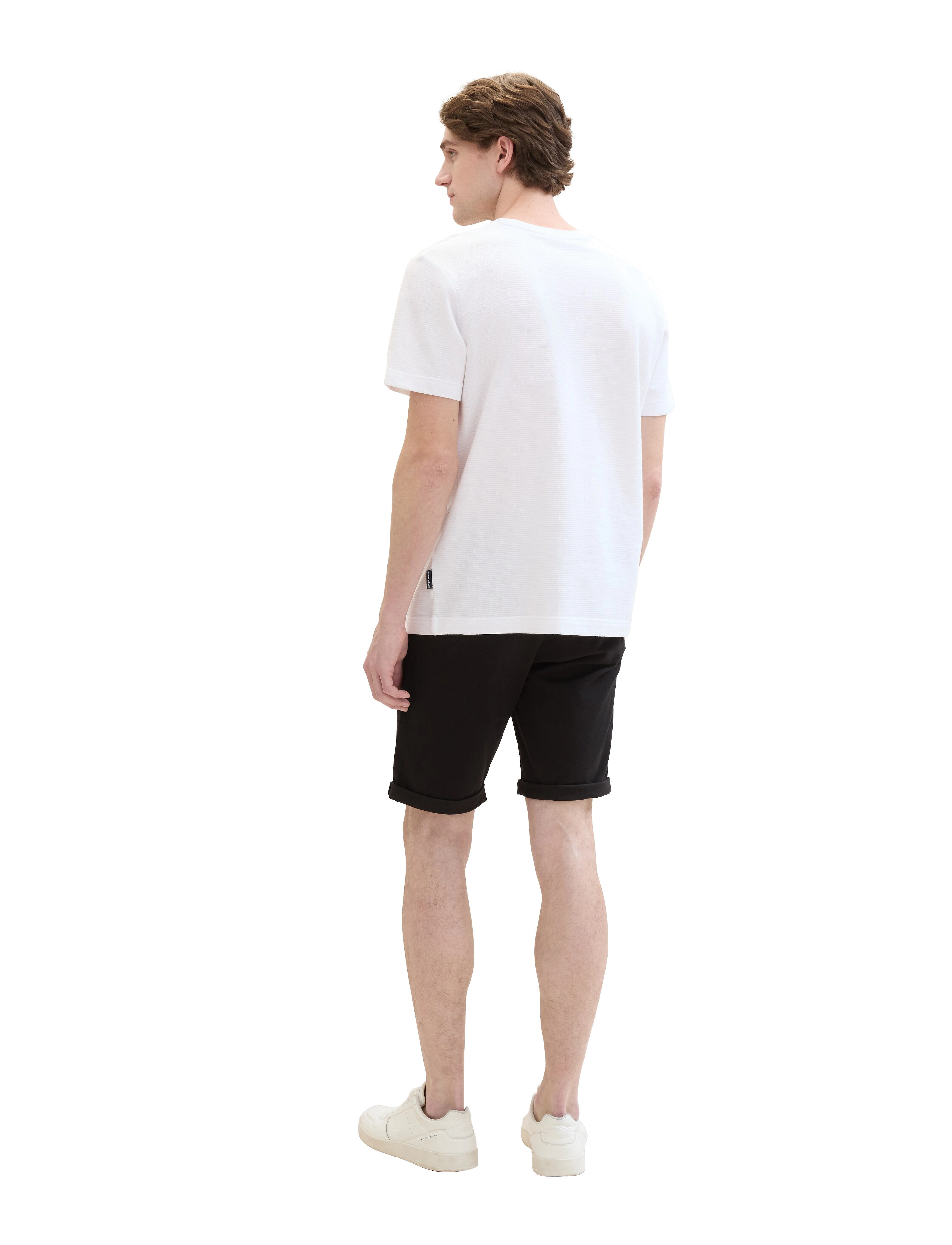 Tom Tailor - slim chino shorts - black - 3