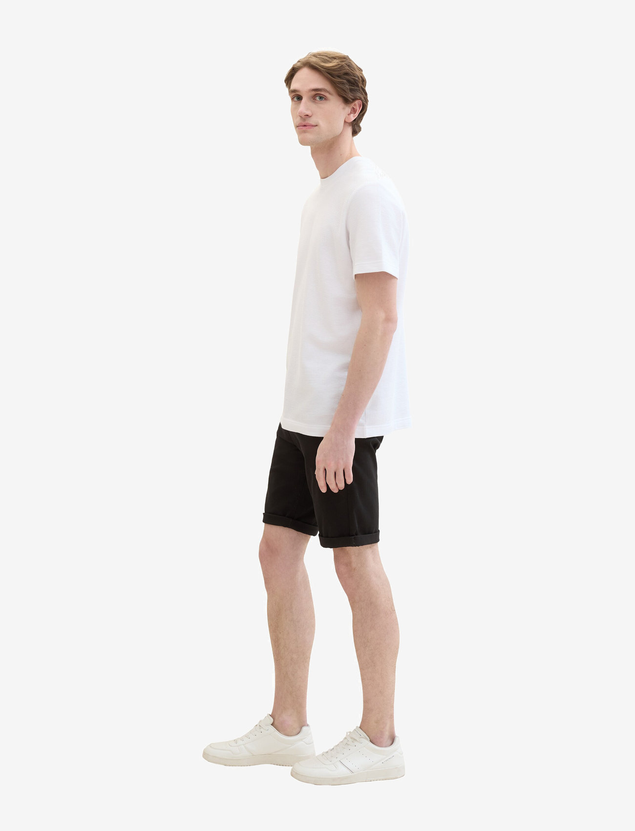 Tom Tailor - slim chino shorts - black - 4