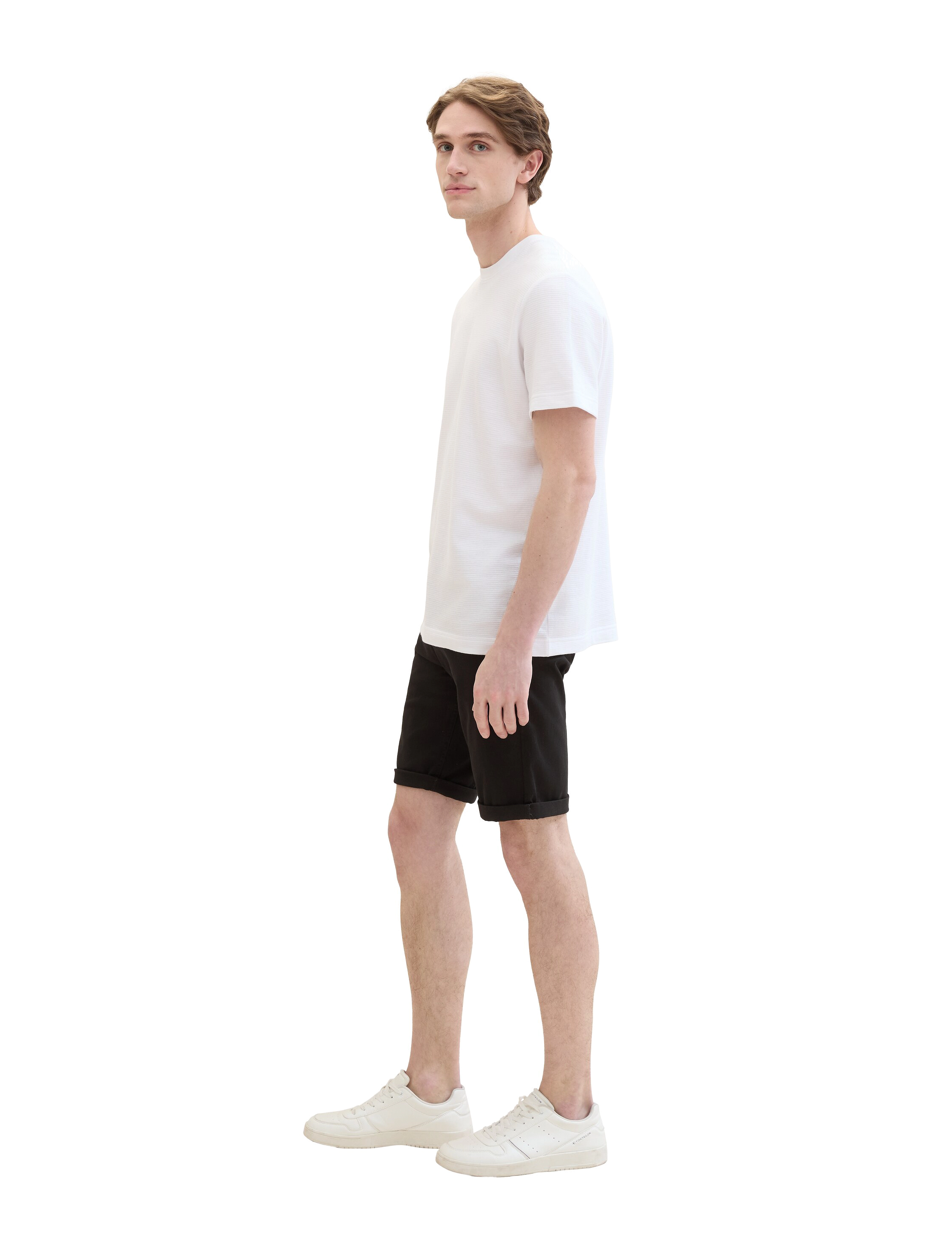 Tom Tailor - slim chino shorts - black - 4