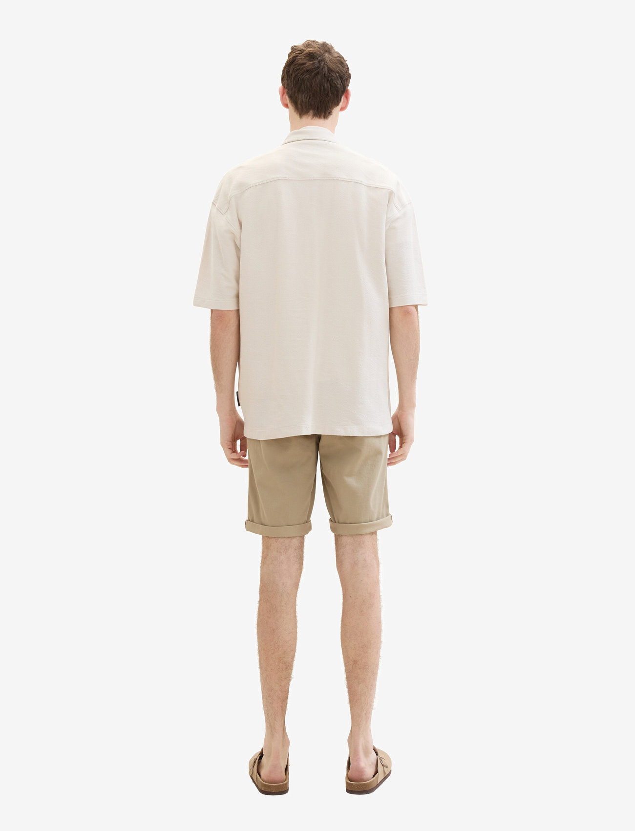 Tom Tailor - slim chino shorts - chinchilla - 3