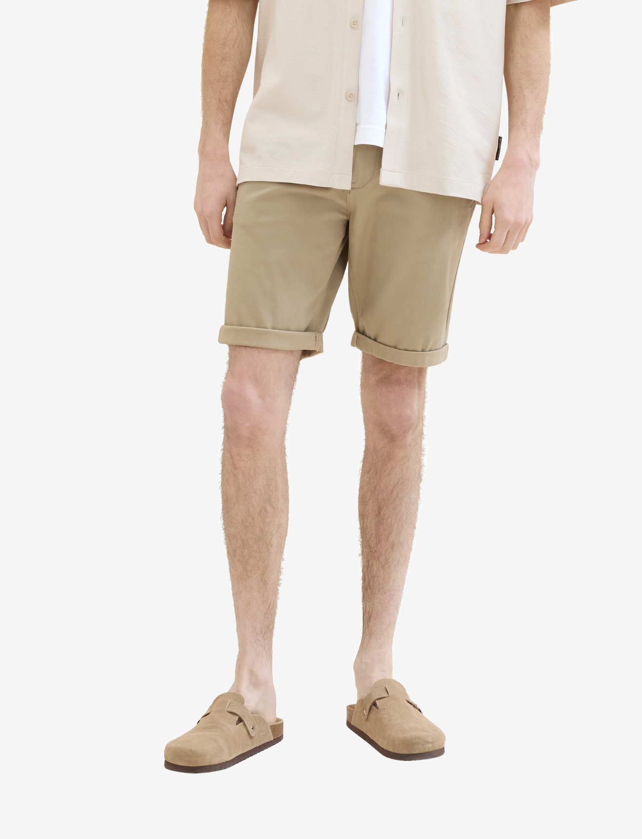 Tom Tailor - slim chino shorts - chinchilla - 5