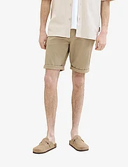 Tom Tailor - slim chino shorts - de laveste prisene - chinchilla - 5
