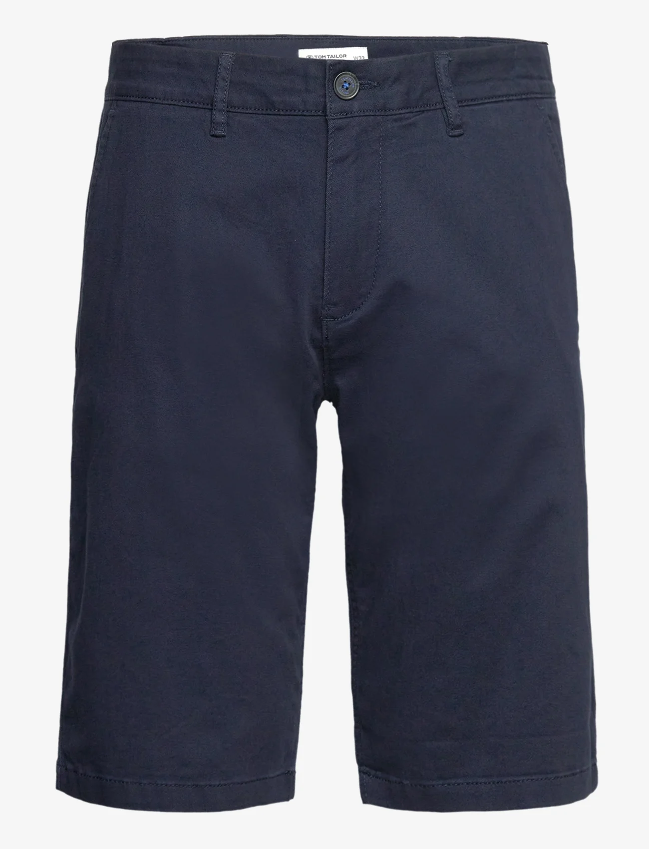 Tom Tailor - slim chino shorts - najniższe ceny - sky captain blue - 0