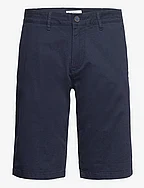 slim chino shorts - SKY CAPTAIN BLUE