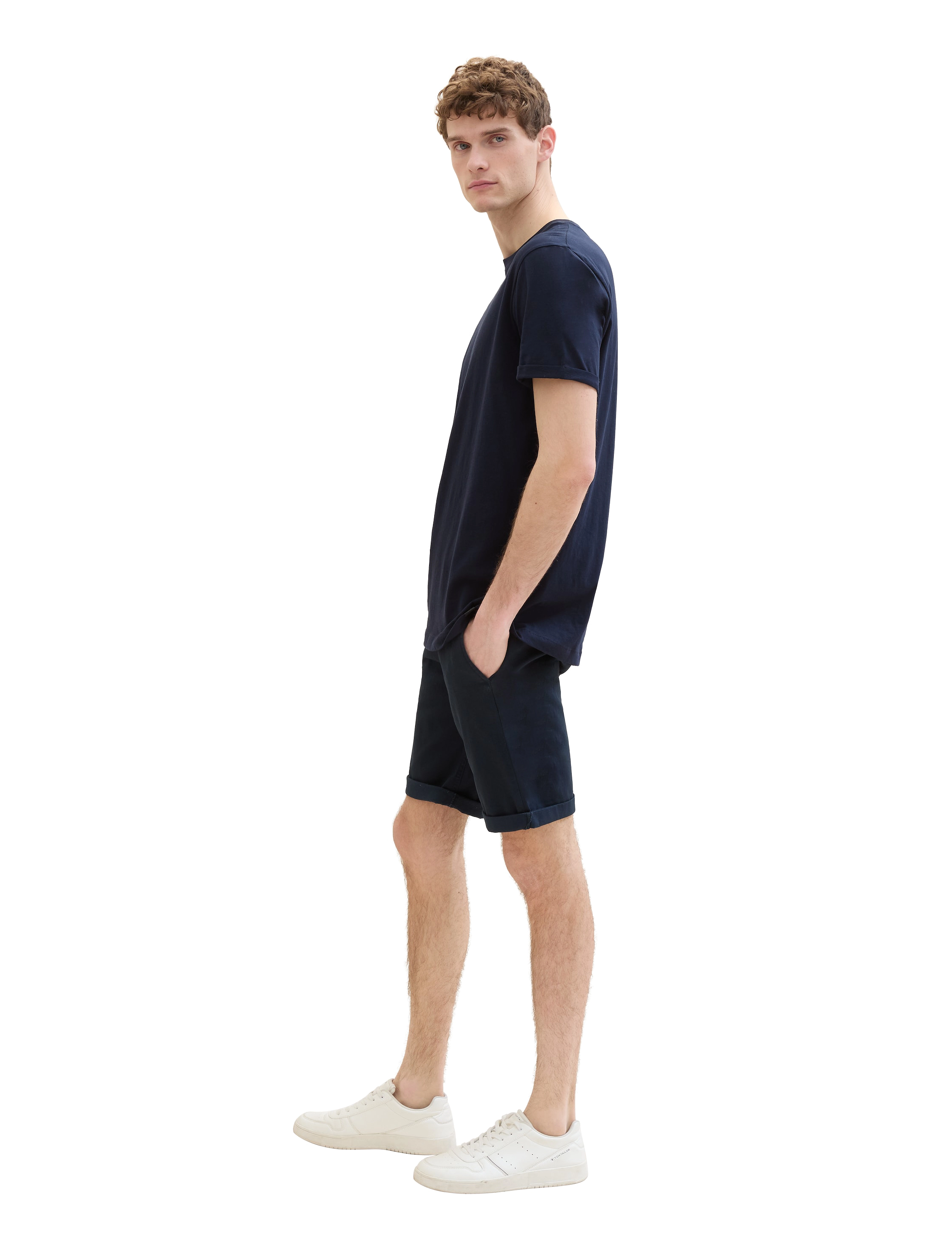 Tom Tailor - slim chino shorts - sky captain blue - 4