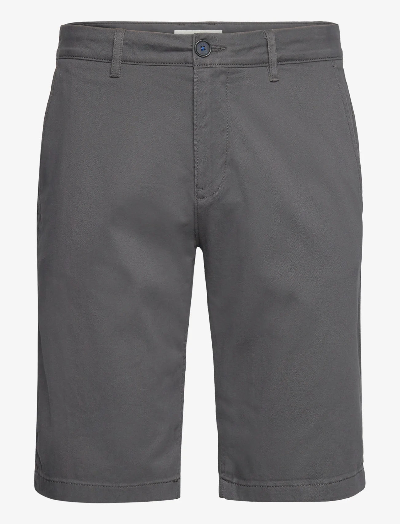 Tom Tailor - slim chino shorts - die niedrigsten preise - tarmac grey - 0