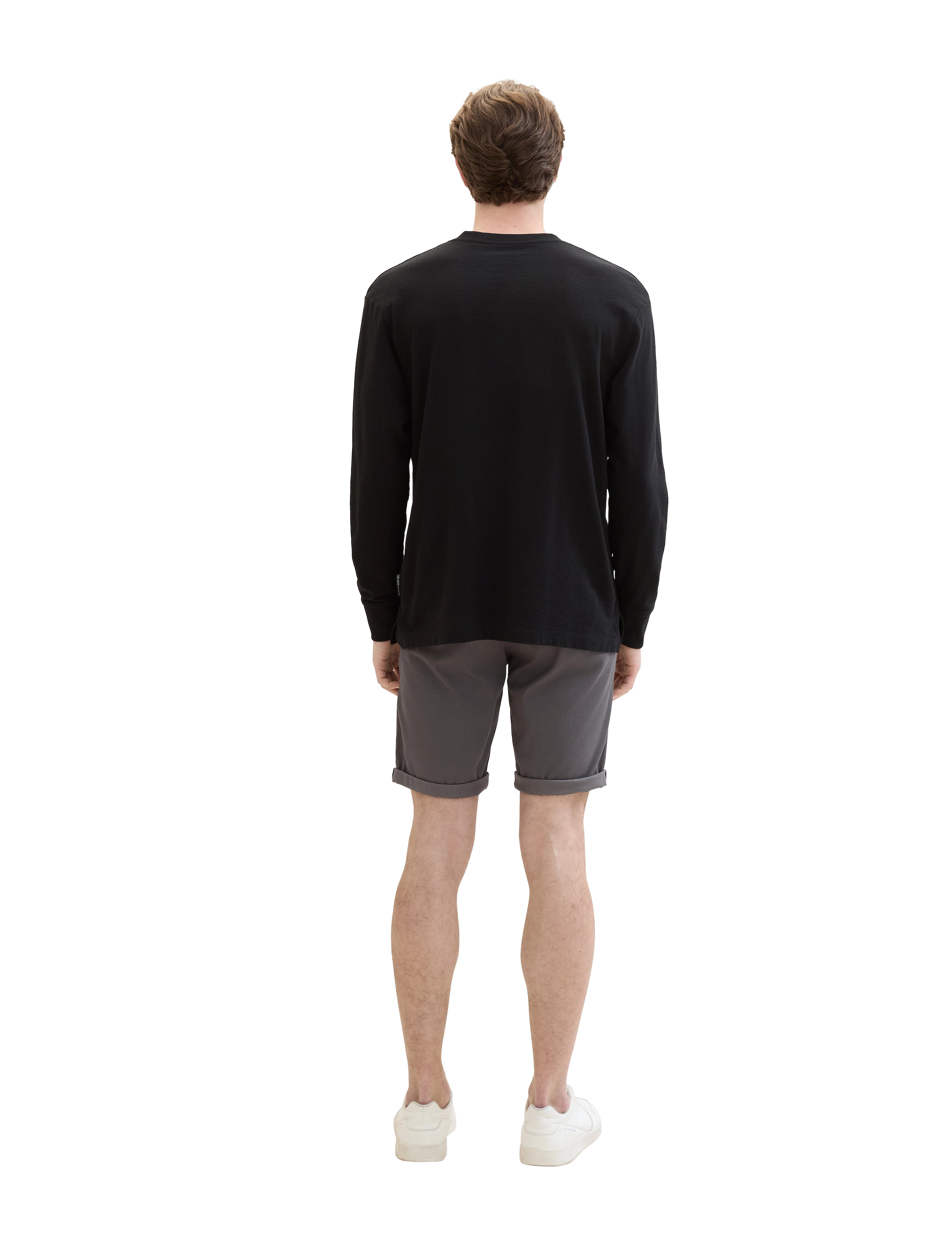 Tom Tailor - slim chino shorts - tarmac grey - 4