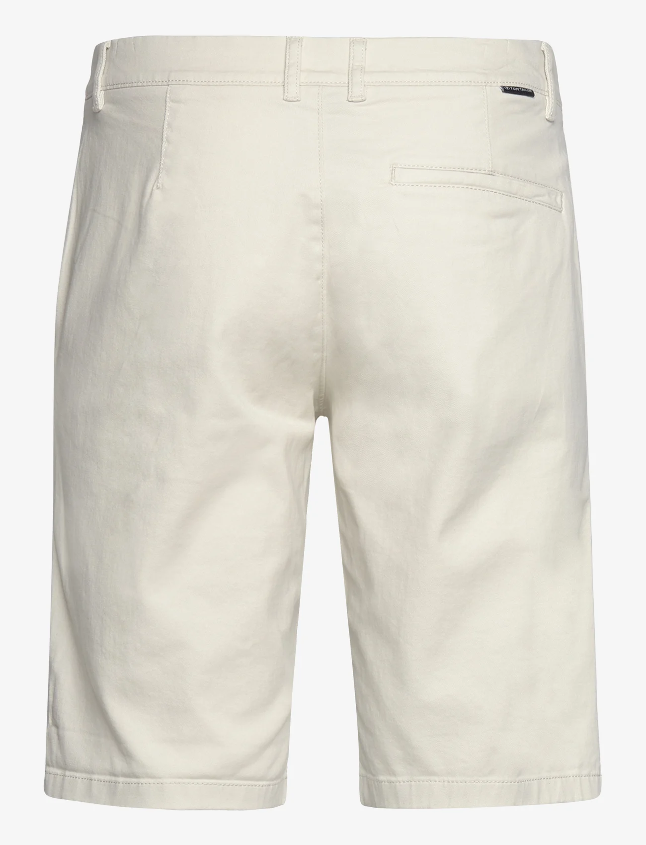 Tom Tailor - slim chino shorts - de laveste prisene - white sand - 1