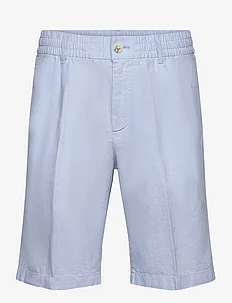 regular linen shorts, Tom Tailor
