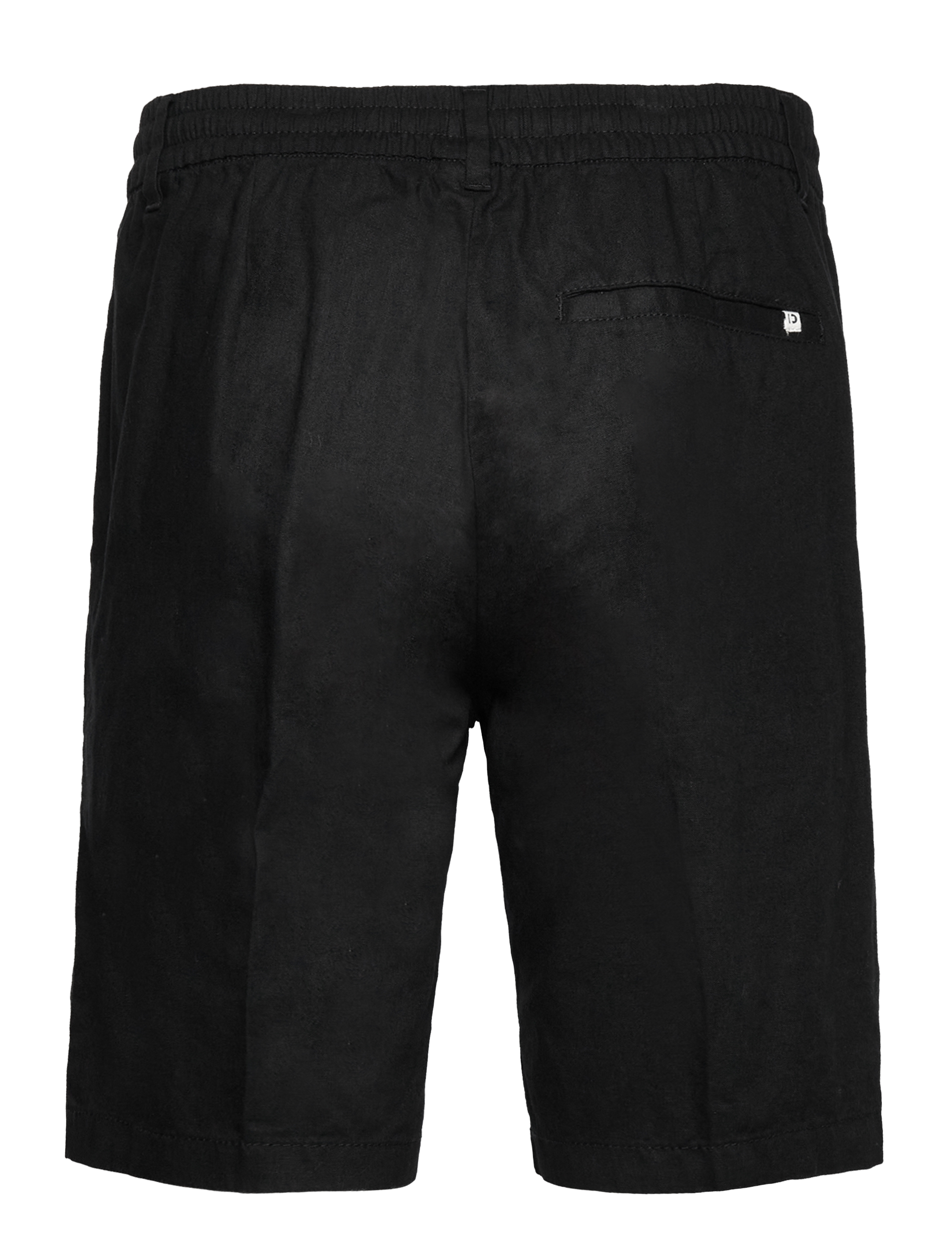 Tom Tailor - regular linen shorts - black - 1