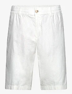 regular linen shorts, Tom Tailor