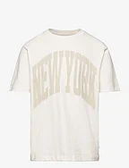 regular printed t-shirt - WOOL WHITE