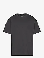 oversize printed t-shirt - COAL GREY