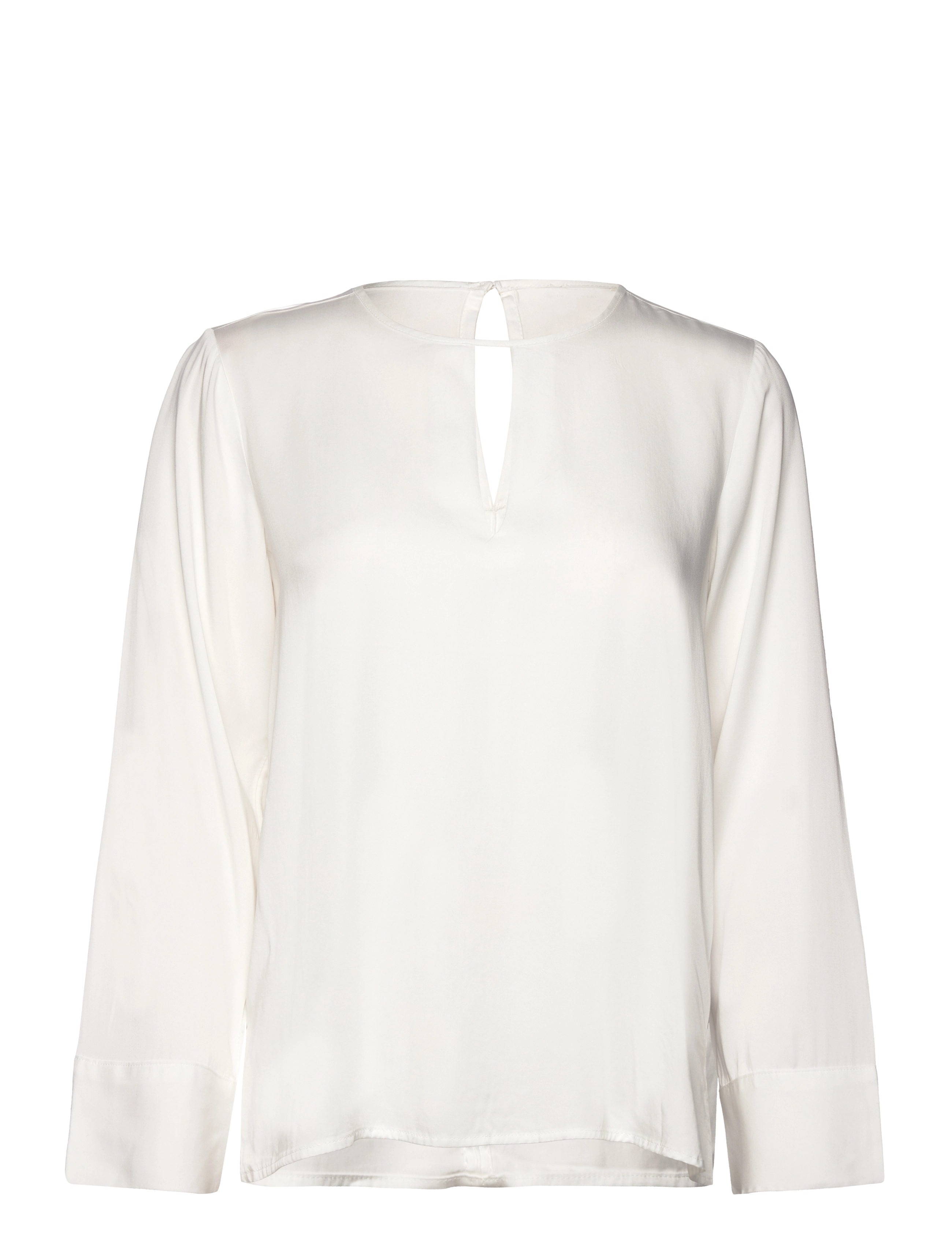 Tom Tailor - blouse with cut-out detail - whisper white - 1