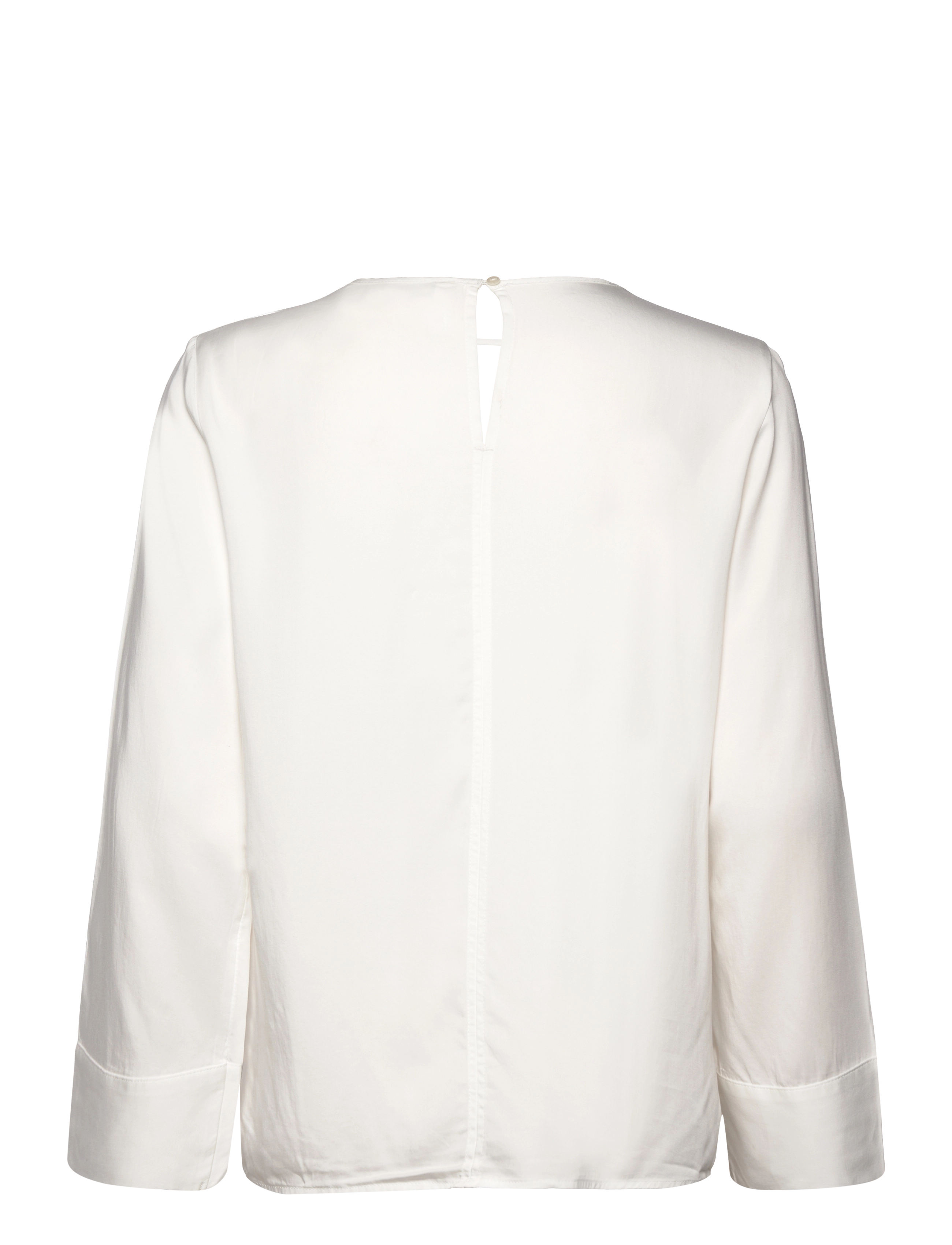 Tom Tailor - blouse with cut-out detail - whisper white - 2