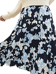 Tom Tailor - skirt plissee - plisseskjørt - blue cut floral design - 5