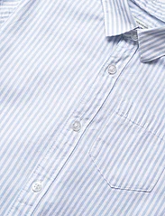 Tom Tailor - striped shirt - long-sleeved shirts - blue white stripe - 2