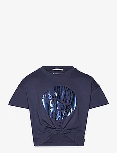 cropped knotted t-shirt, Tom Tailor
