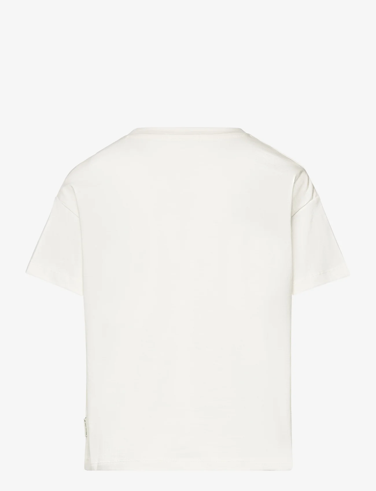 Tom Tailor - oversized printed t-shirt - lühikeste varrukatega t-särgid - wool white - 1
