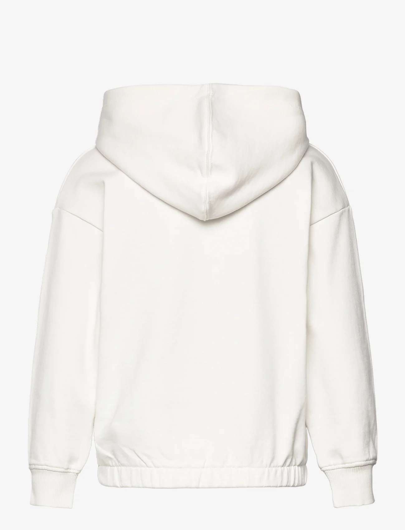 Tom Tailor - oversized printed hoody - džemperiai su gobtuvu - gardenia white - 1