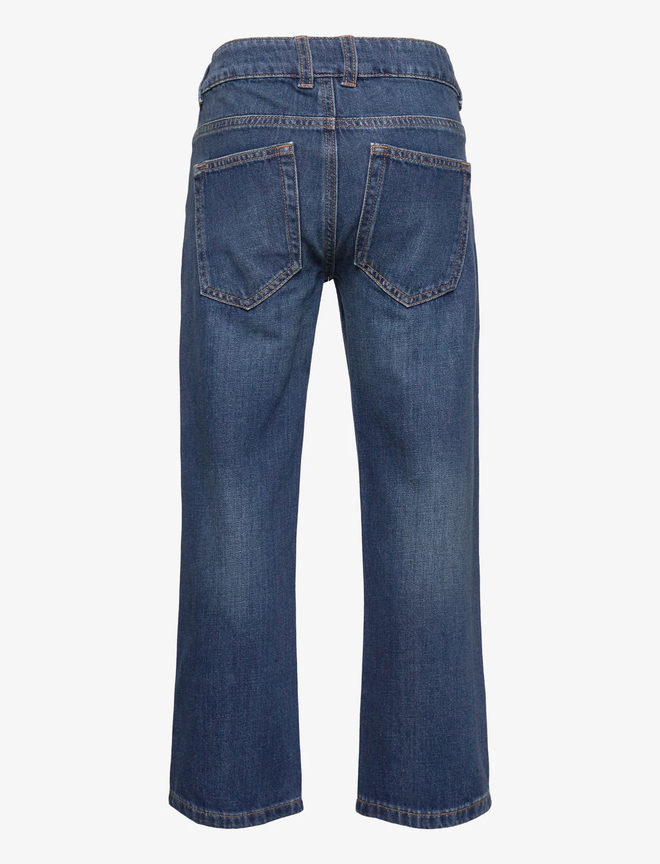 Tom Tailor - straight denim - regular jeans - used dark stone blue denim - 1