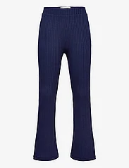 Tom Tailor - flared rib leggings - spodnie - dark blueberry - 0