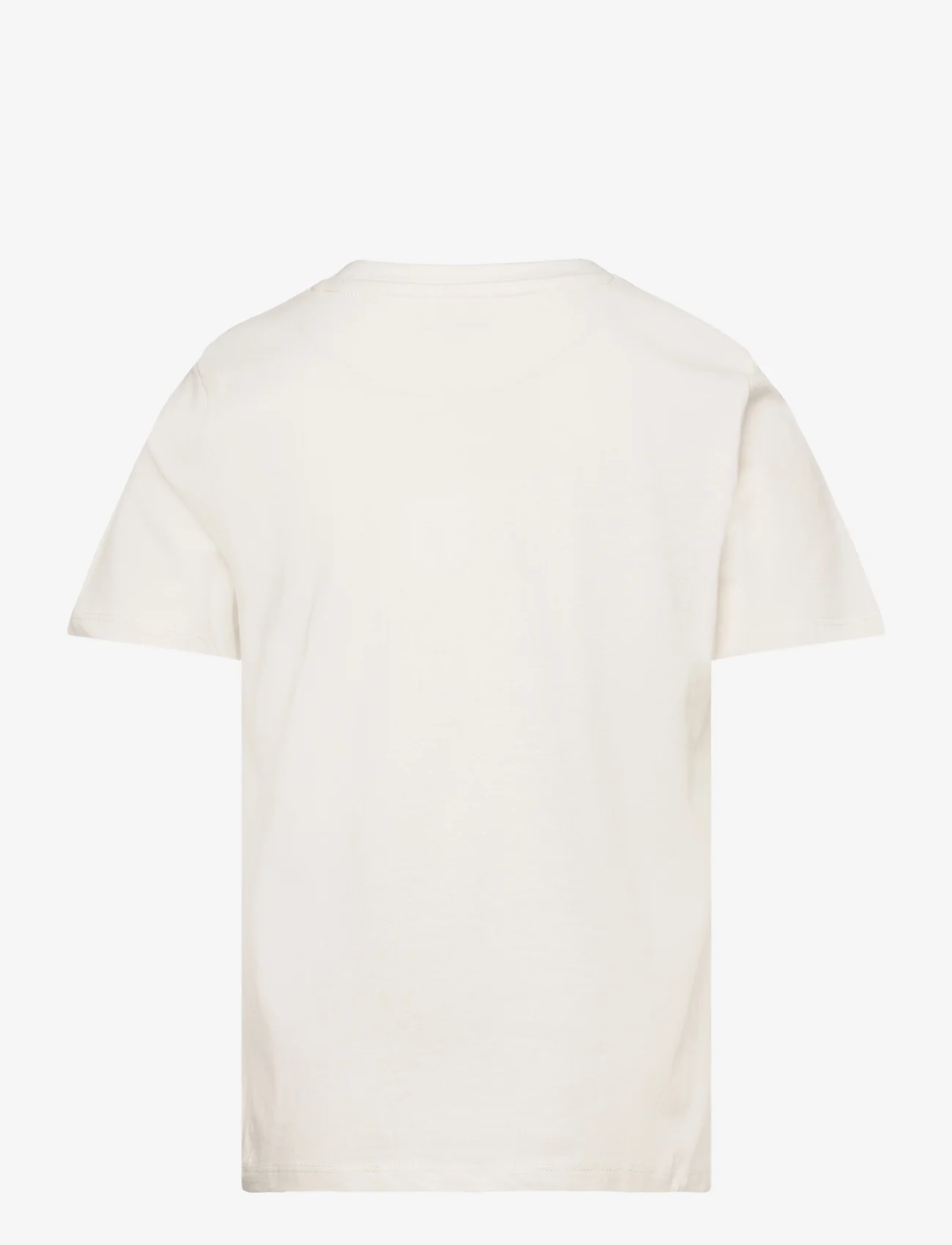 Tom Tailor - printed t-shirt - t-krekli ar īsām piedurknēm - wool white - 1