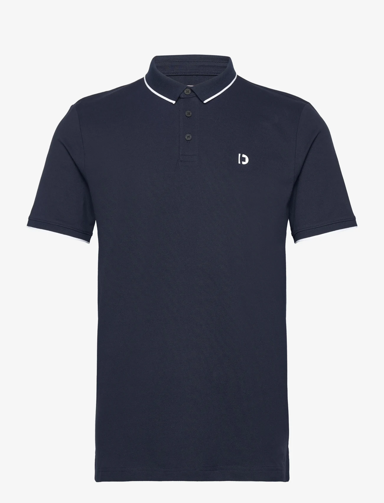 Tom Tailor - polo with tipping - alhaisimmat hinnat - navy - 0