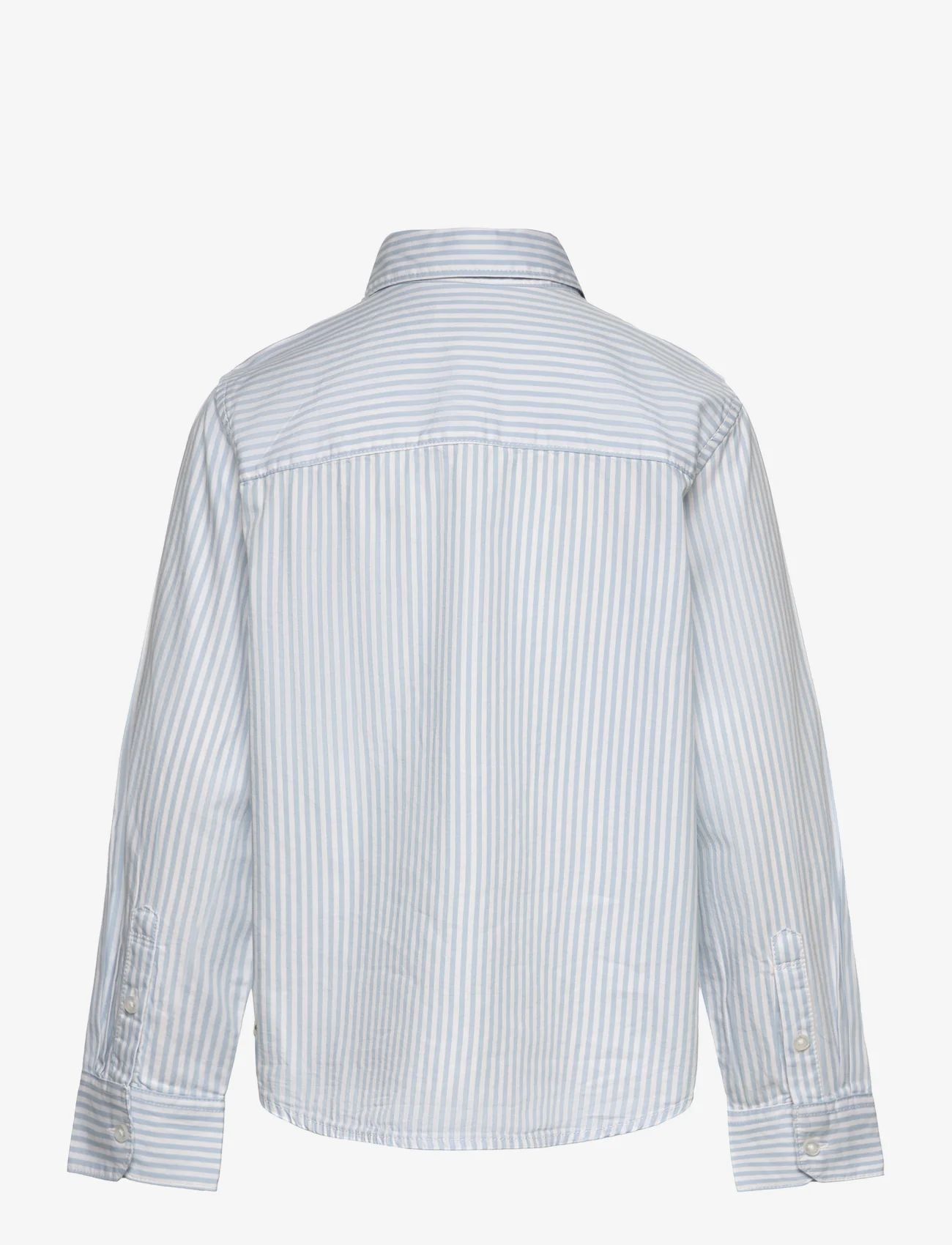 Tom Tailor - striped shirt - långärmade skjortor - blue white stripe - 1