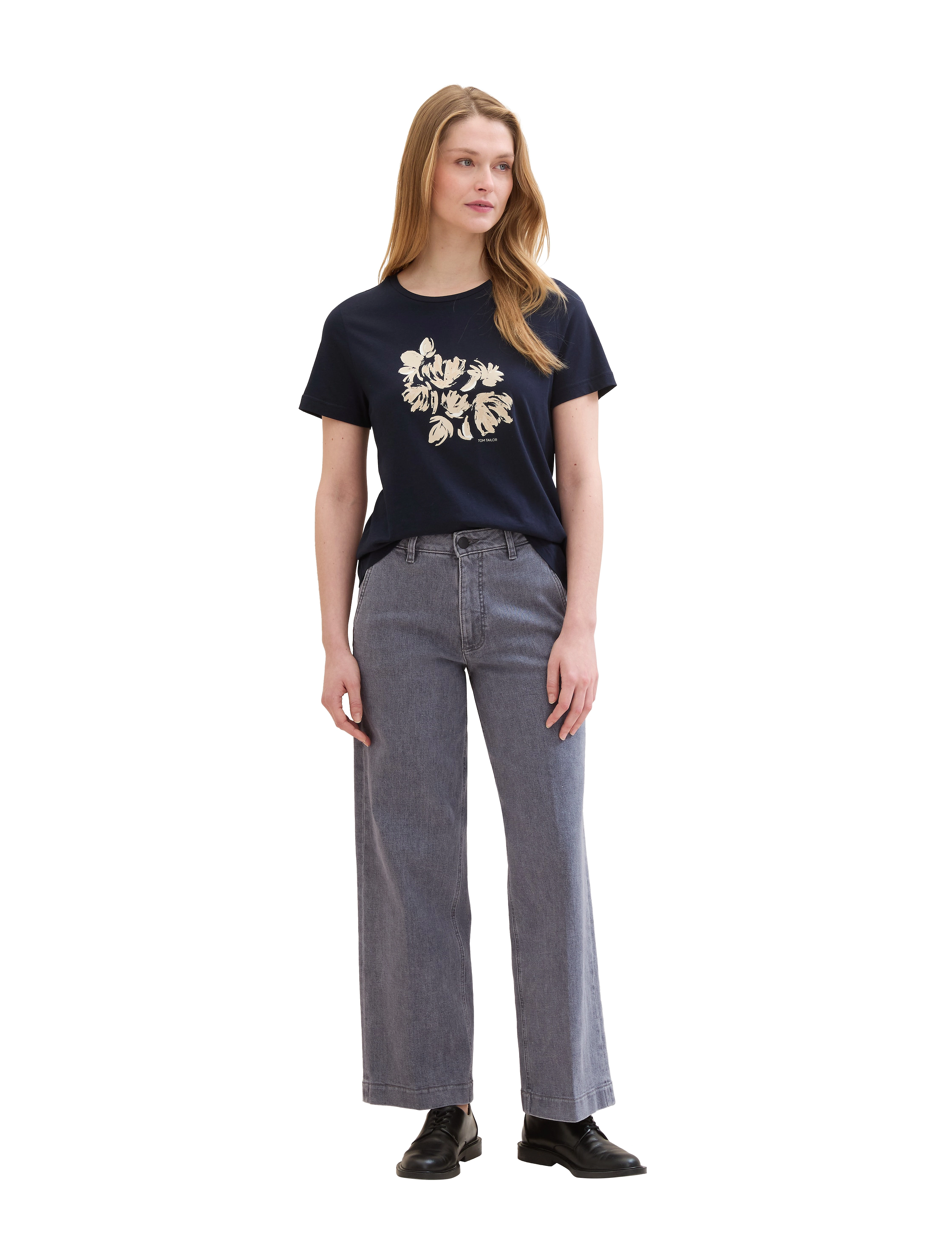 Tom Tailor - T-shirt crew neck print - sailor blue - 2