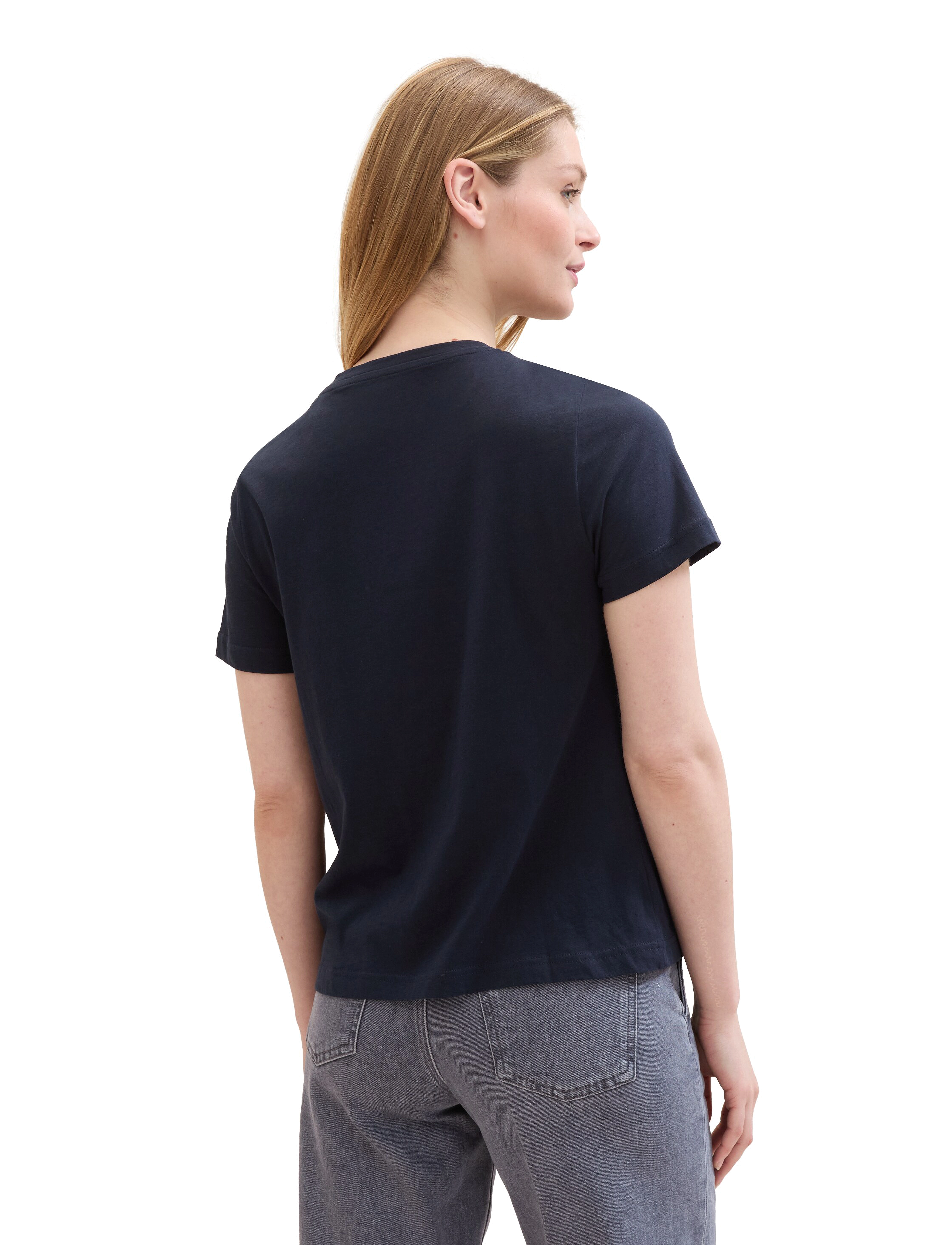 Tom Tailor - T-shirt crew neck print - sailor blue - 3