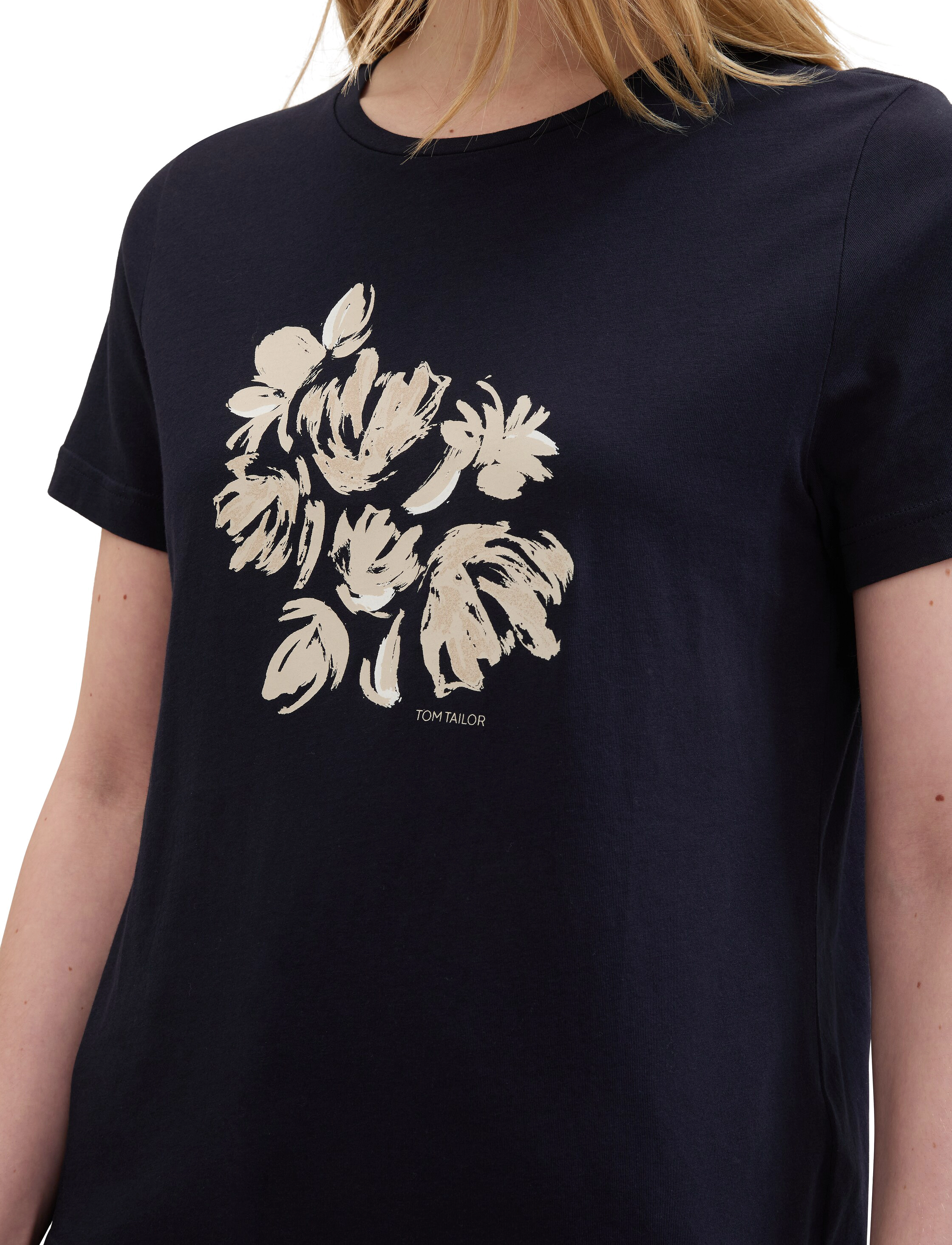 Tom Tailor - T-shirt crew neck print - sailor blue - 5