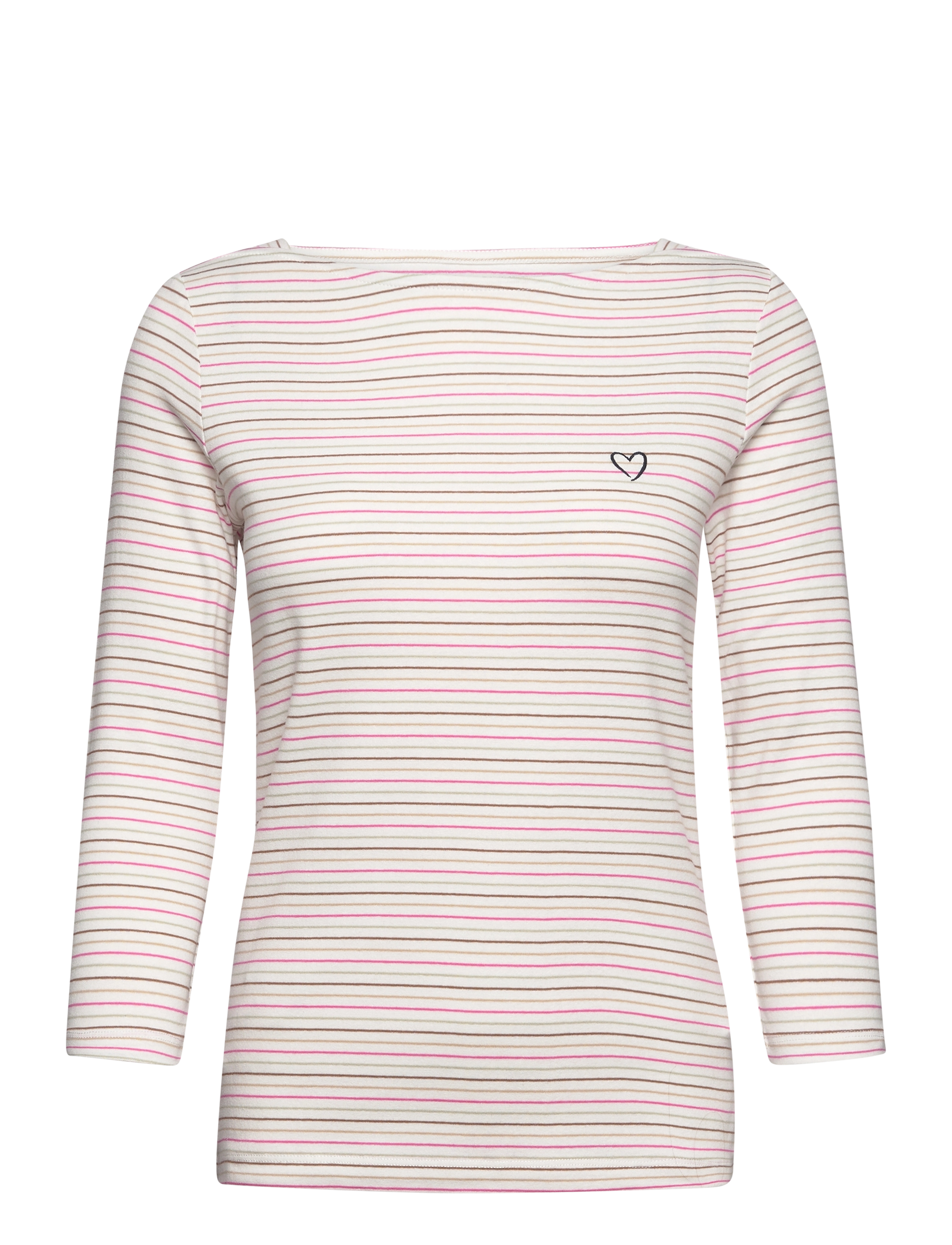 PINK GREEN MULTICOLOR STRIPE