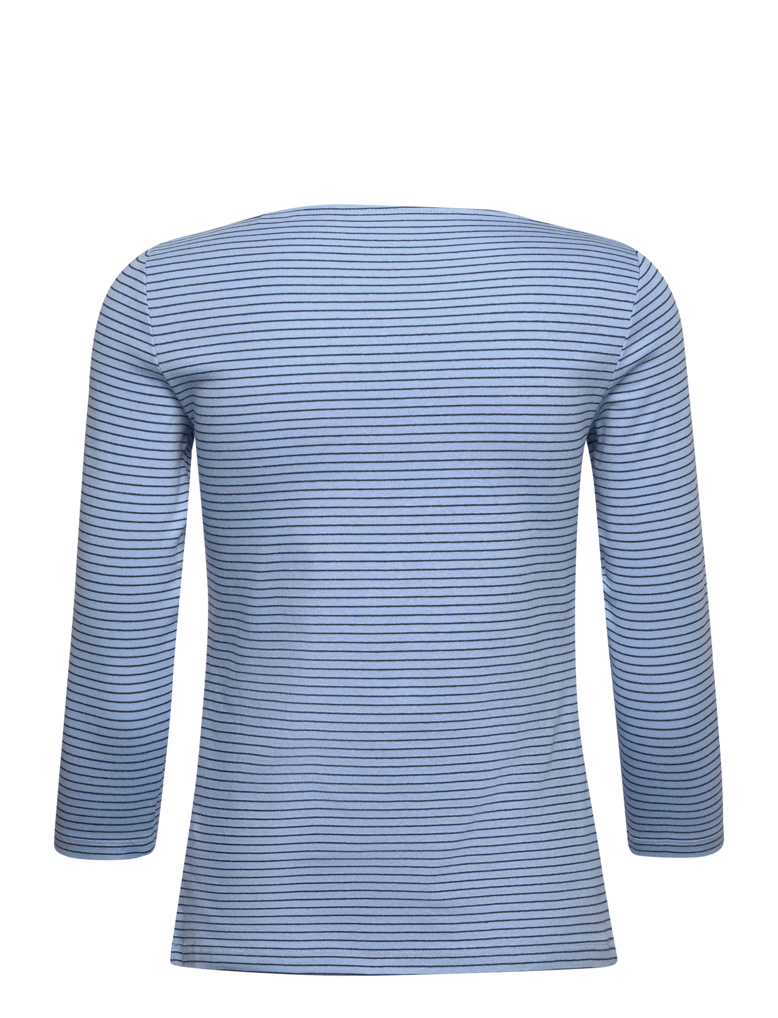 Tom Tailor - T-shirt boat neck stripe - blue navy thin stripe - 1