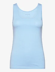 Tom Tailor - T-shirt top wide crew neck - lägsta priserna - light fjord blue - 0