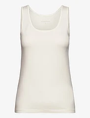Tom Tailor - T-shirt top wide crew neck - lägsta priserna - whisper white - 0