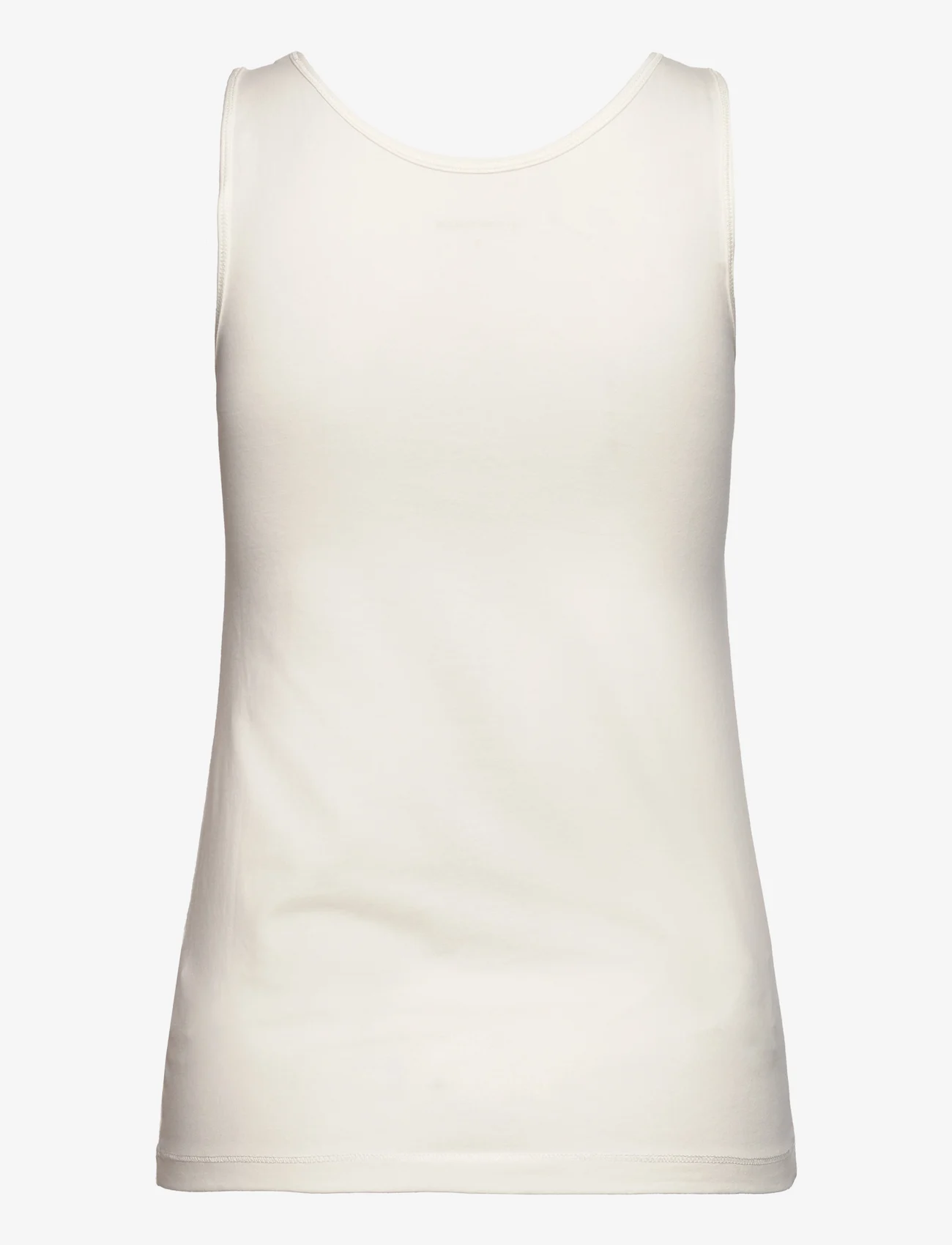 Tom Tailor - T-shirt top wide crew neck - laveste priser - whisper white - 1