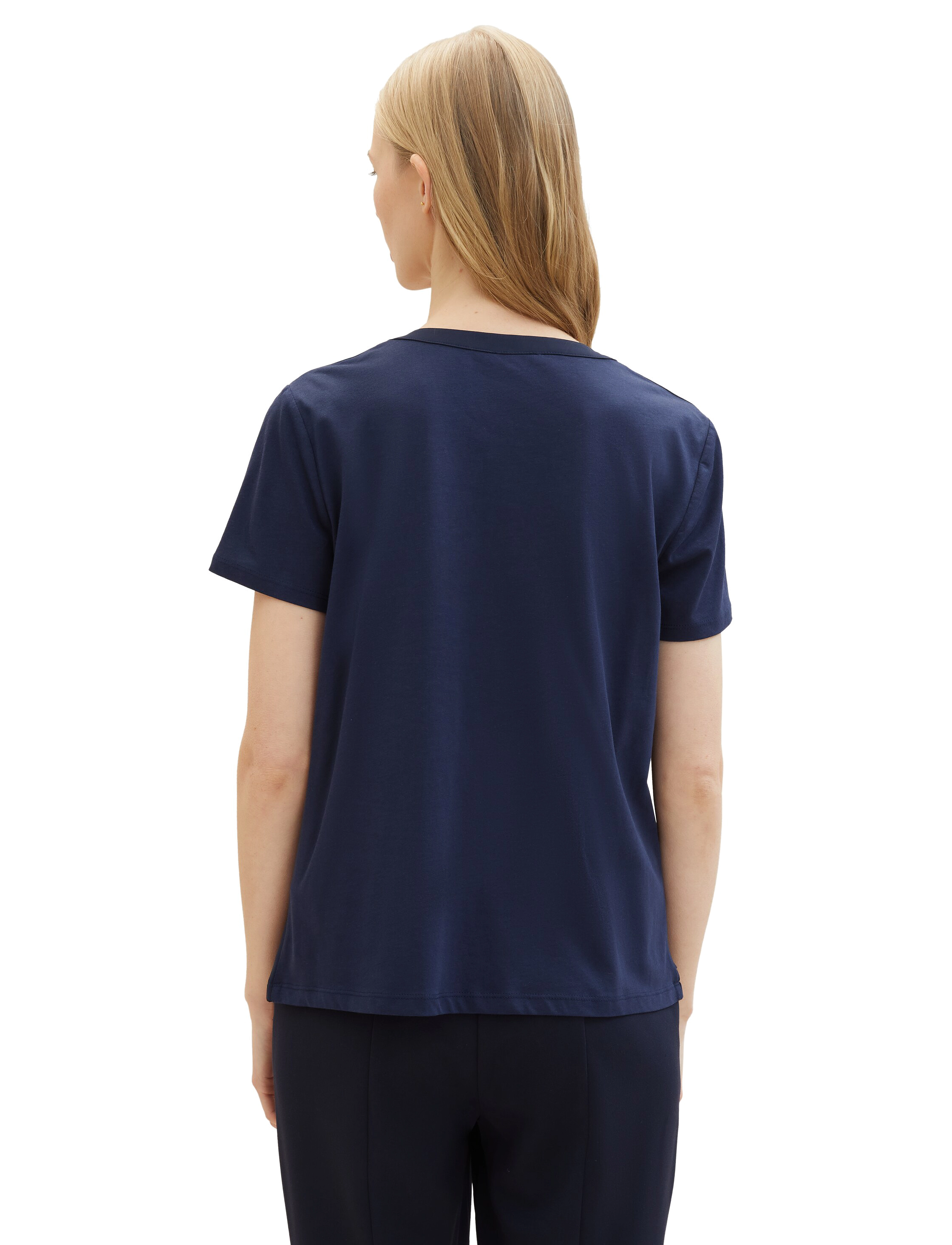 Tom Tailor - T-shirt fabric mix - sky captain blue - 3