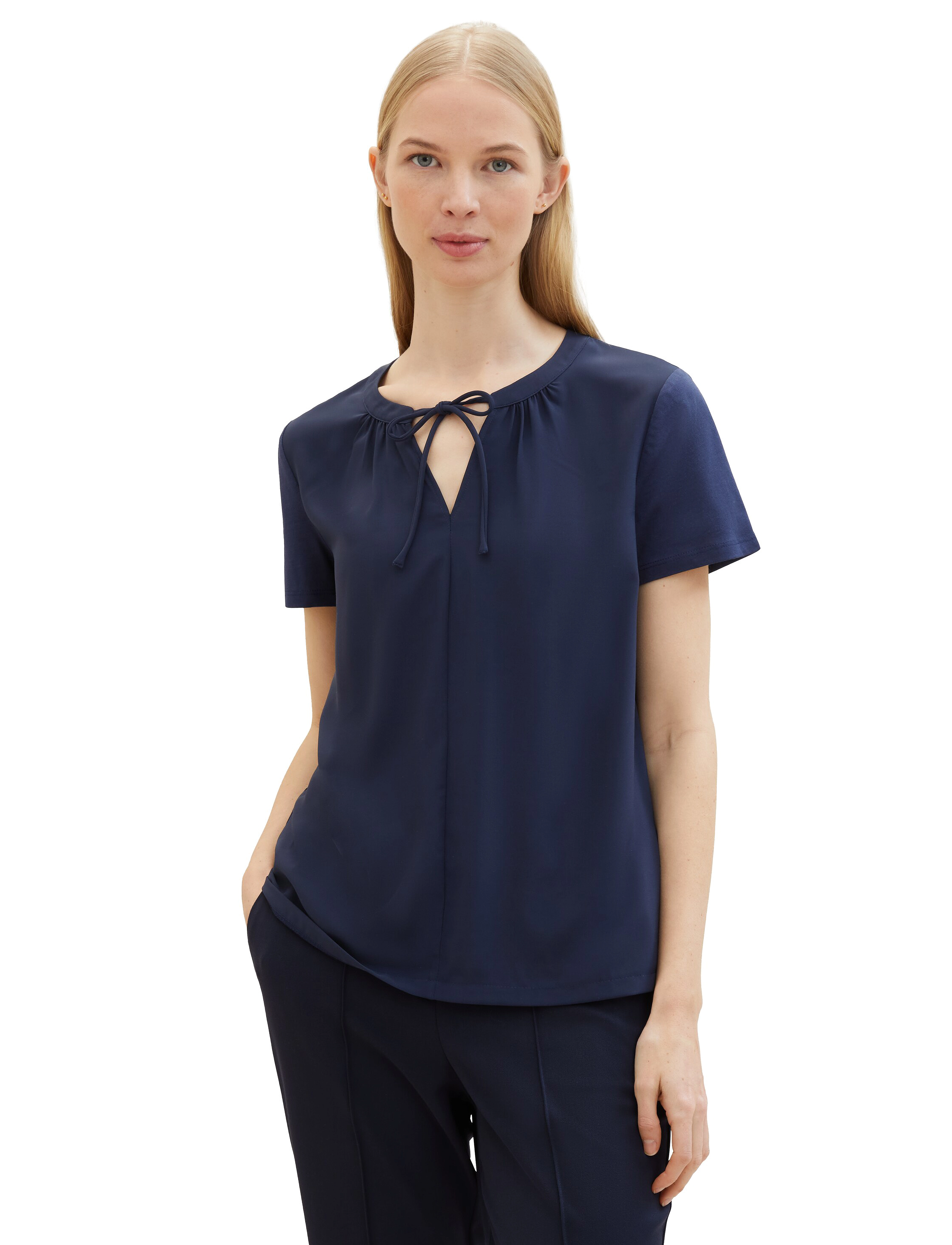 Tom Tailor - T-shirt fabric mix - sky captain blue - 5
