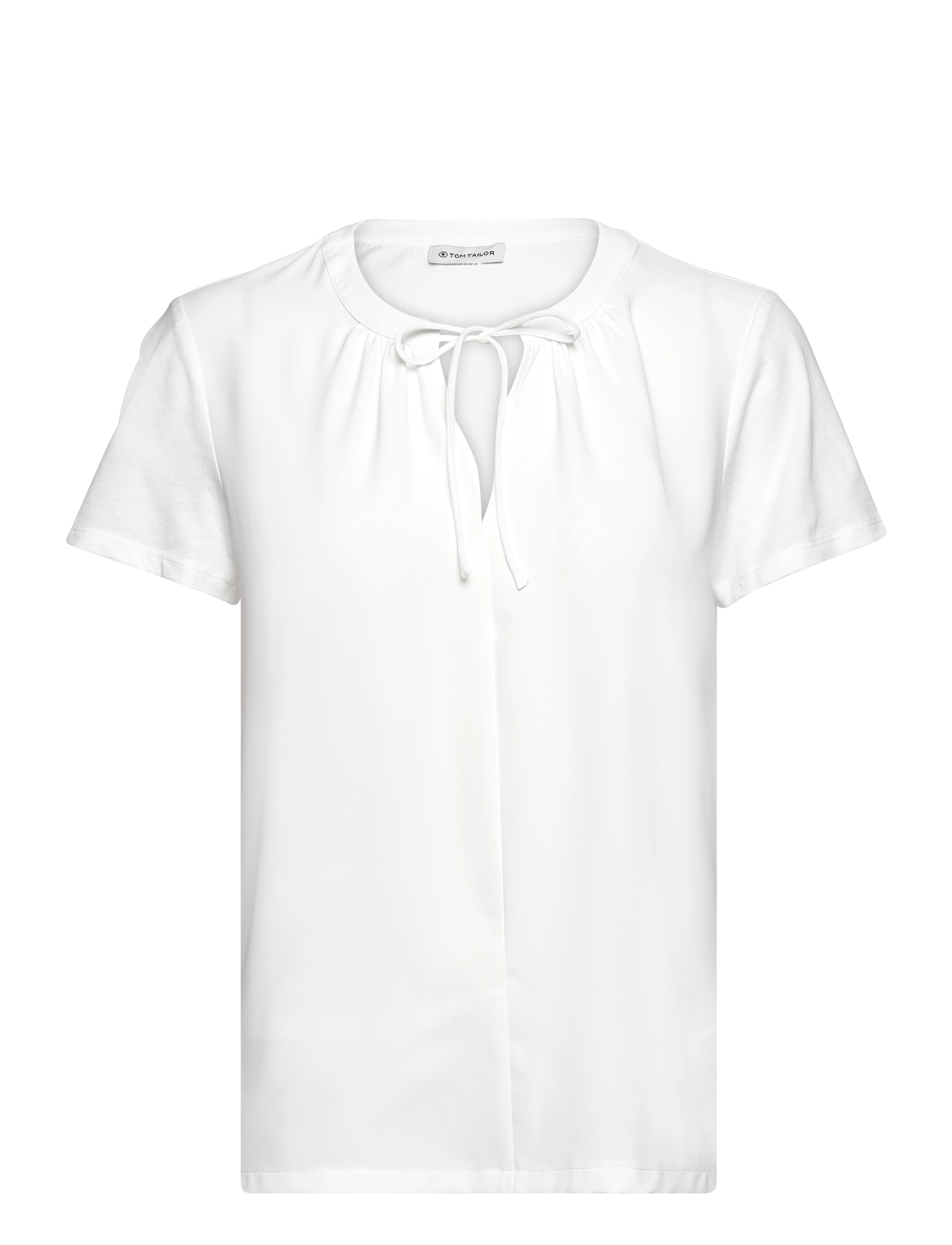 Tom Tailor - T-shirt fabric mix - whisper white - 1