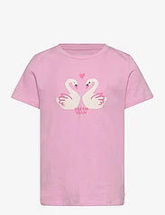Tom Tailor - printed t-shirt - kurzärmelige - fresh summertime pink - 0