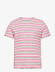 Lurex striped rib t-shirt, Tom Tailor