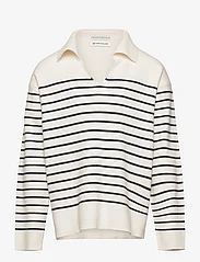 Tom Tailor - striped knit pullover - swetry - irregular stripe - 0