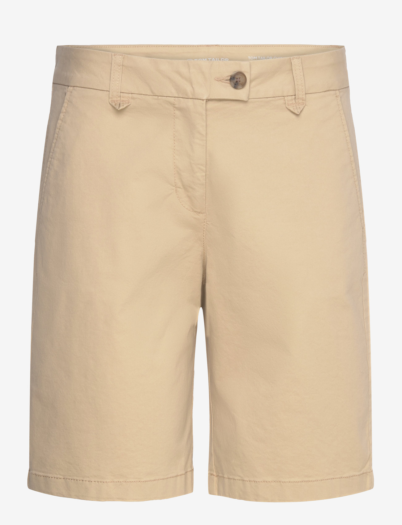 Tom Tailor - Tom Tailor Chino Bermuda - sandy beige - 0