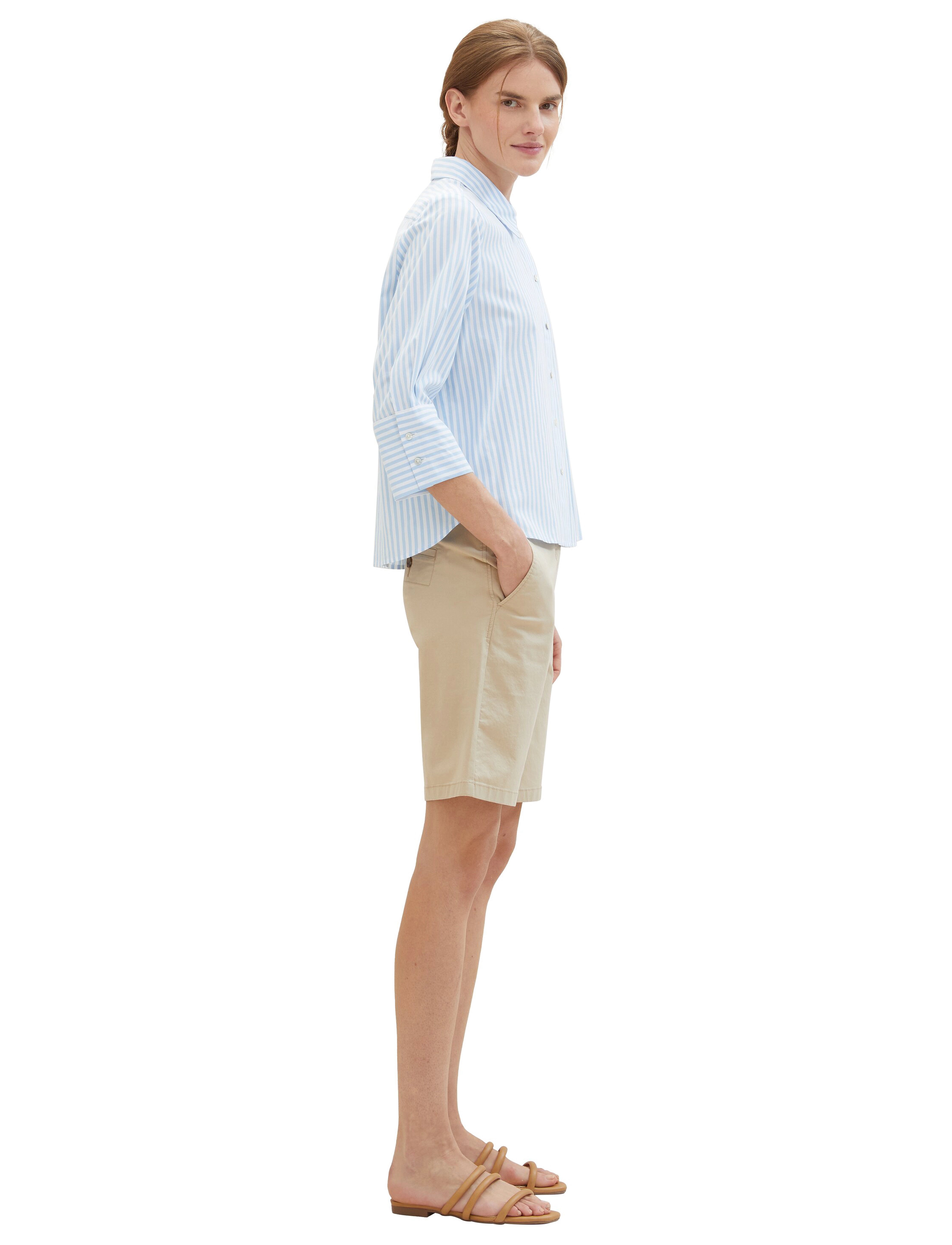 Tom Tailor - Tom Tailor Chino Bermuda - sandy beige - 3