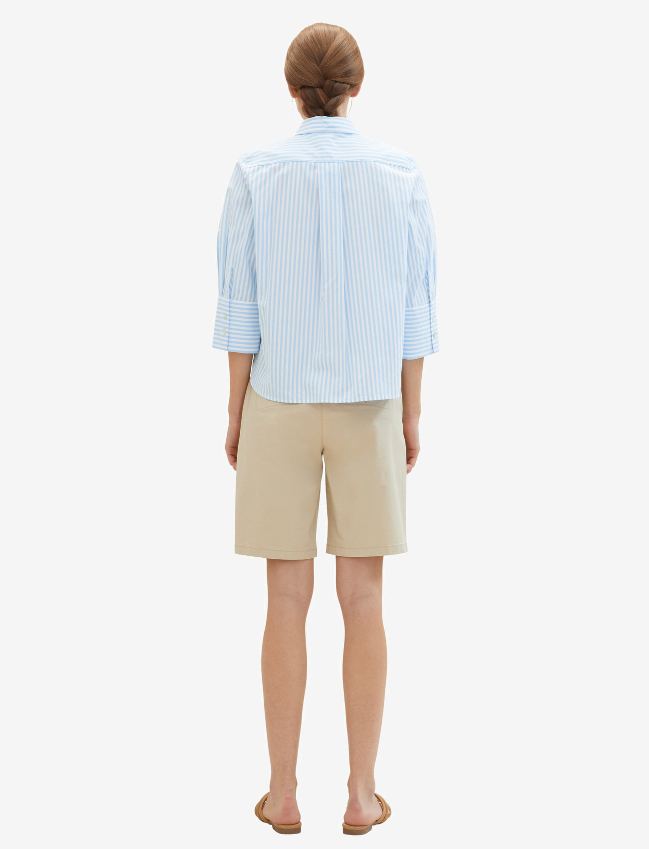 Tom Tailor - Tom Tailor Chino Bermuda - sandy beige - 4